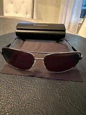 BURBERRY Sunglasses BE 3074 100387 Gunmetal .